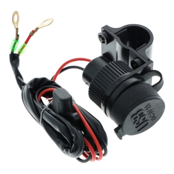 USB-Doppel-Bordsteckdose - zur Stromversorgung von USB-fähigen Endgeräten